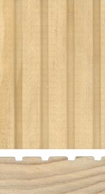 Holzmuster: Acetyliertes Holz