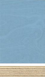 Holzmuster: Birke Sperrholz filmbeschichtet blau