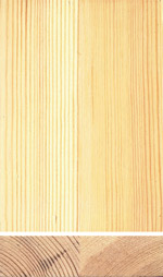 Holzmuster: Kiefer Leimholzplatte