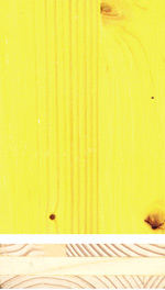 Holzmuster: 3-Schichtplatte für Betonschalung