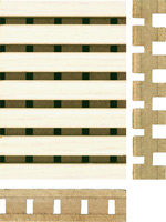 Holzmuster: Akustikplatte