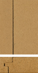 Holzmuster: Diffusionsoffene Faserdämmplatte