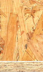 Holzmuster: OSB ungeschliffen