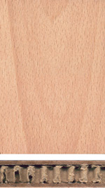 Holzmuster: Leichtbauplatte