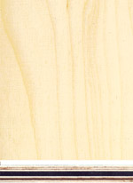 Holzmuster: Sperrholz mit innenliegender Kunststoffmatte