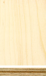 Holzmuster: Sperrholz mit Korkzwischenlage