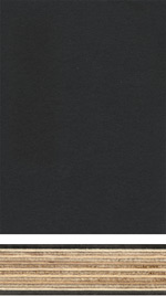 Holzmuster: Linoleum-Verbundplatte